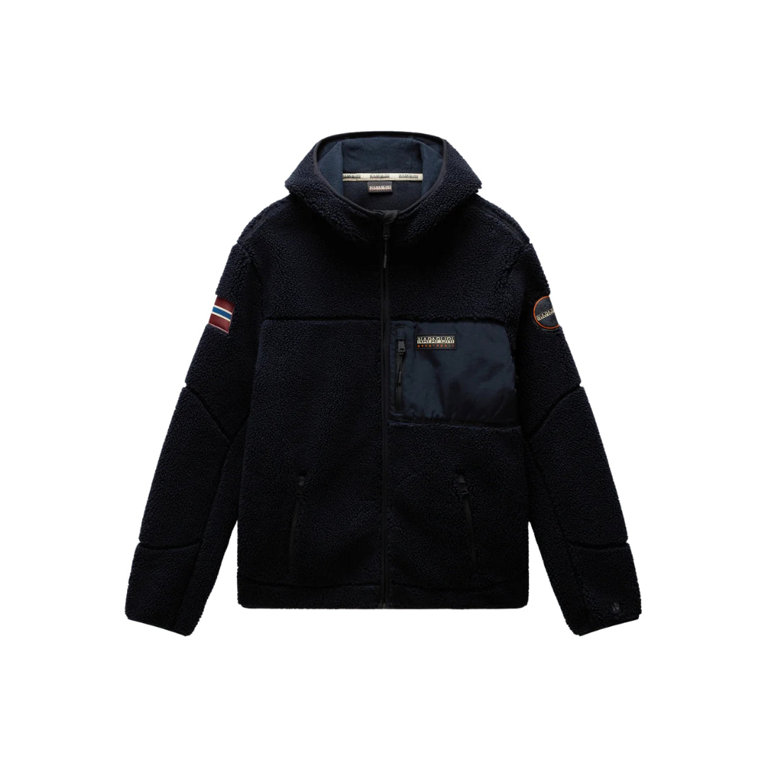 Napapijri Felpa in Pile con Cappuccio e Zip Yupik

NP0A4GNS