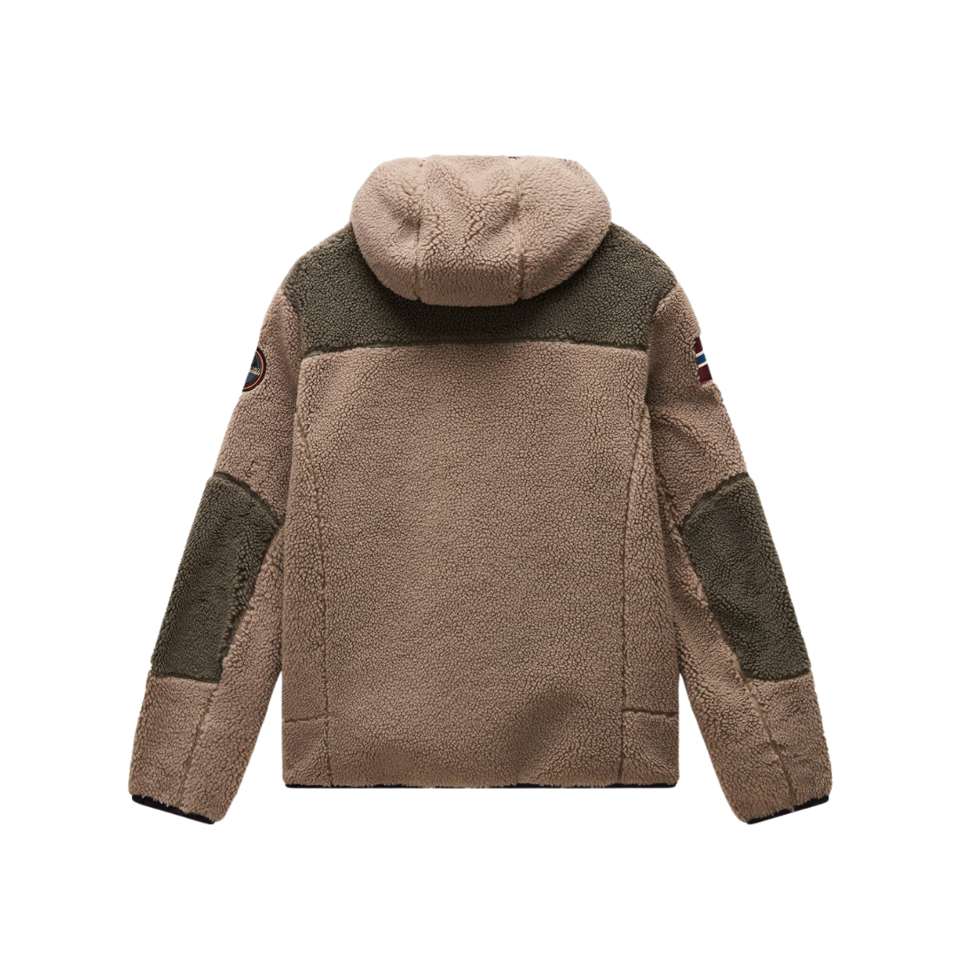 Napapijri Felpa in Pile con Cappuccio e Zip Yupik

NP0A4GNS