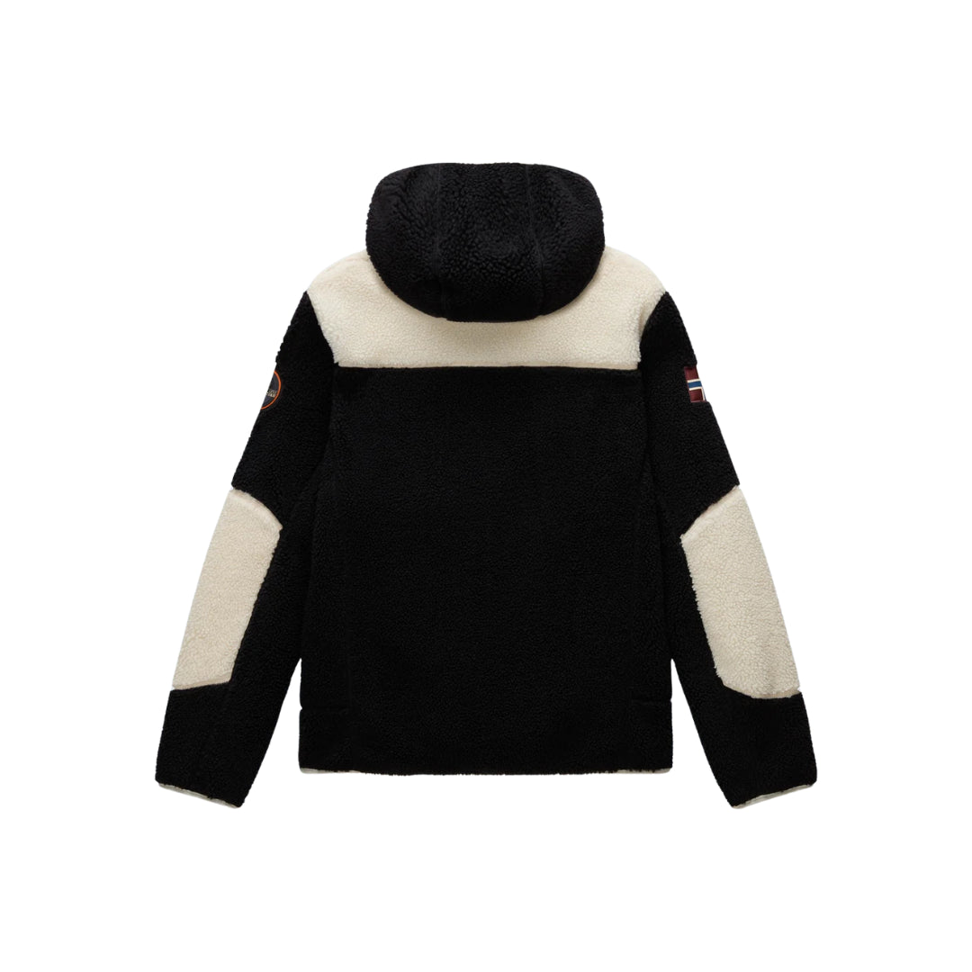 Napapijri Felpa in Pile con Zip Yupik