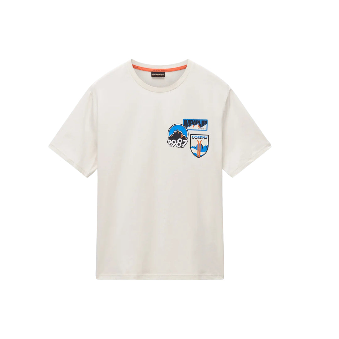 Napapijri T-Shirt a Maniche Corte Montepiana in Jersey 

NP0A88SV