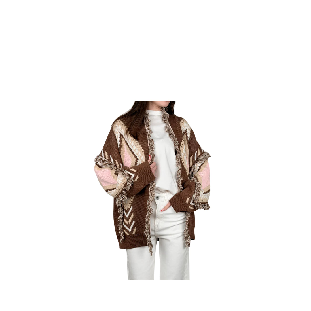 Tensione In Cardigan Rombi 
P6HMG17A414