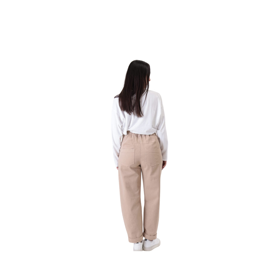 Tensione in - Pantalone Barrel Con Elastico Posteriore
PA5137