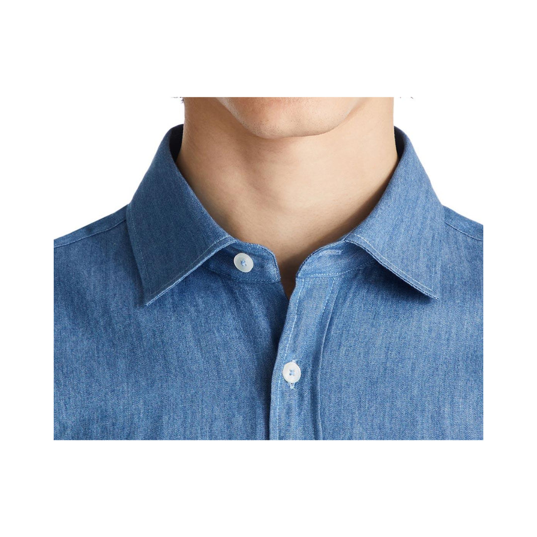 Camicia Etienne In Chambray Di Cotone Peuterey