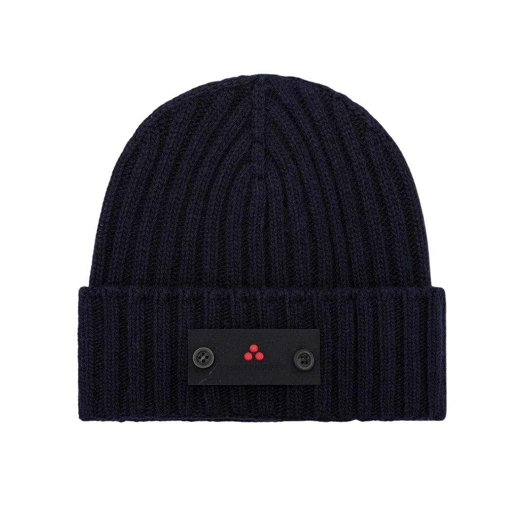 Peuterey Cappello a Coste In Misto Cachemire