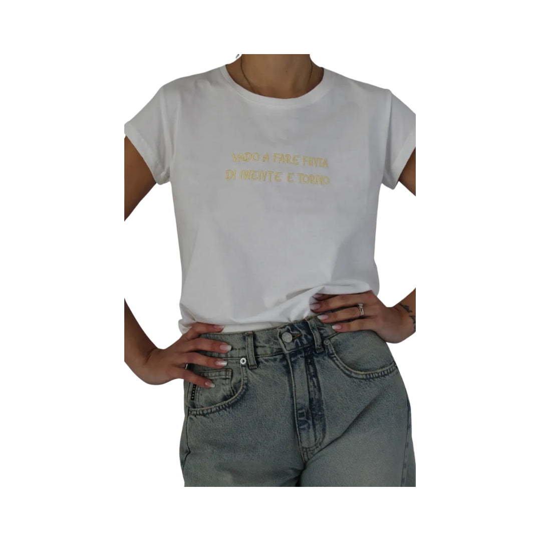 Vicolo T-Shirt "Vado a fare finta di niente e torno"
RAB0284