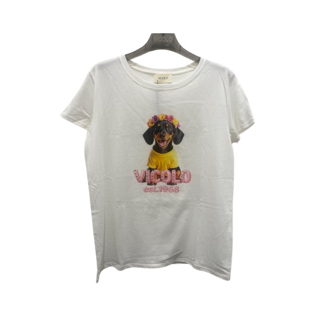 Vicolo T-Shirt "Bassotto Giallo)
RAB0356
