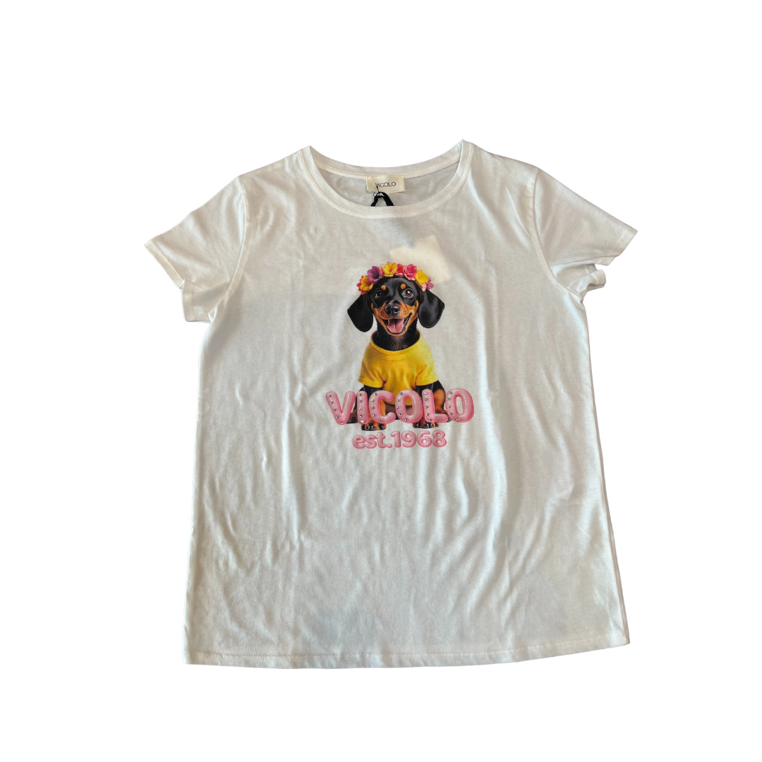 Vicolo T-Shirt "Bassotto Giallo)
RAB0356