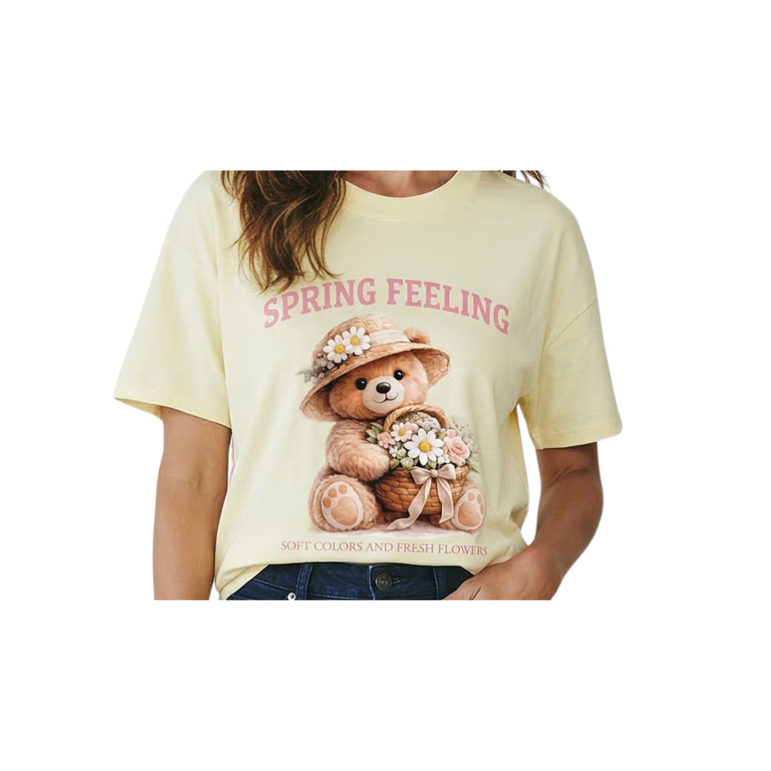 T-Shirt A Mezza Manica Con Fantasia VICOLO

RAB0508GIALLO