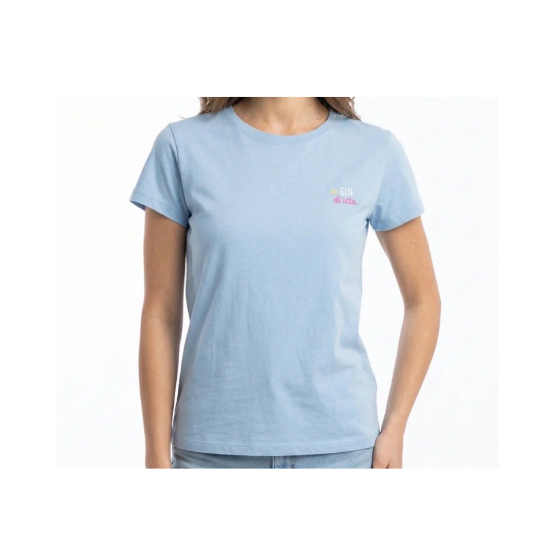 T-Sirt A Mezza Manica Con Scritta VICOLO

RAB0607CELESTE