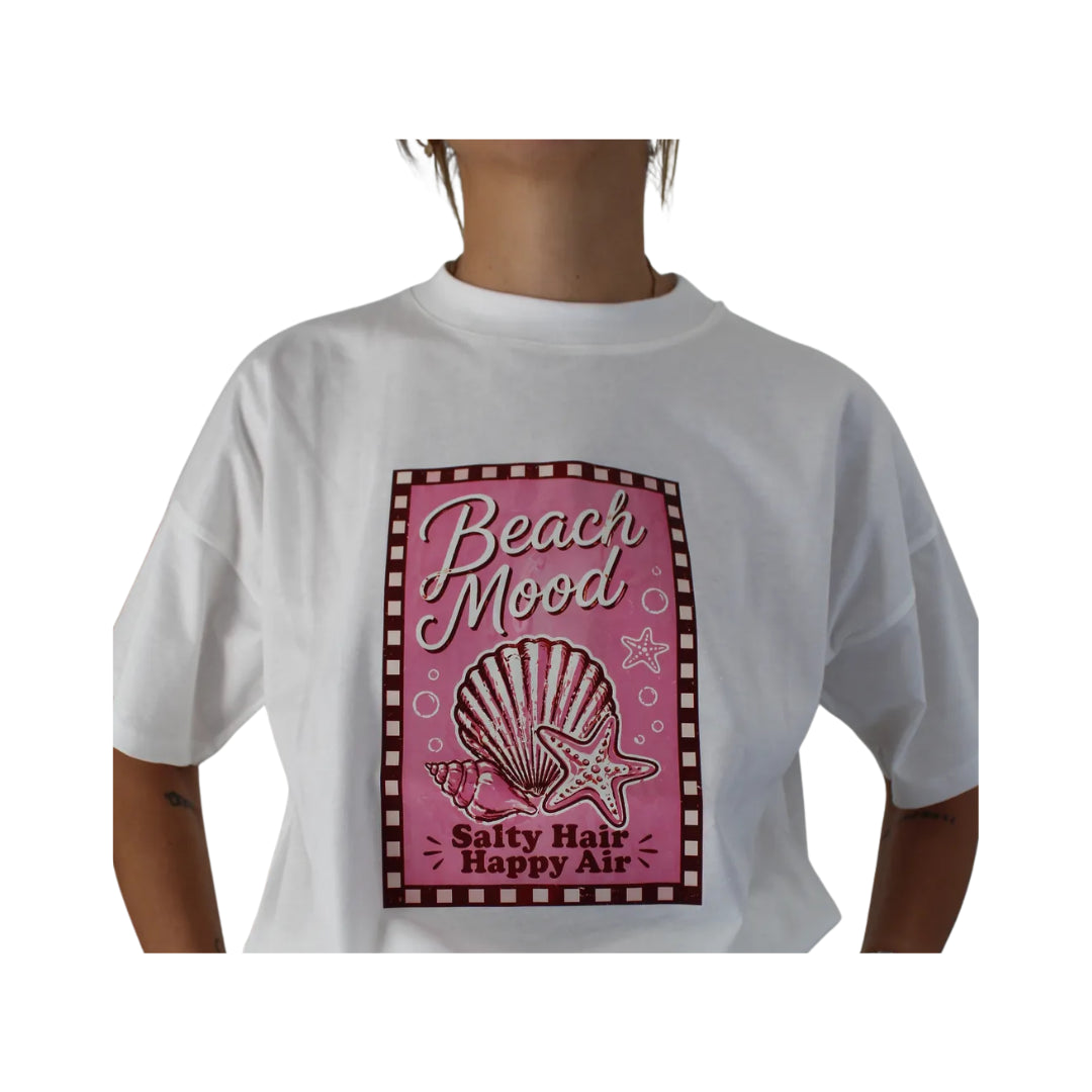T-Shirt In Cotone A Mezza Manica Con Stmapa Vicolo

RAB0804