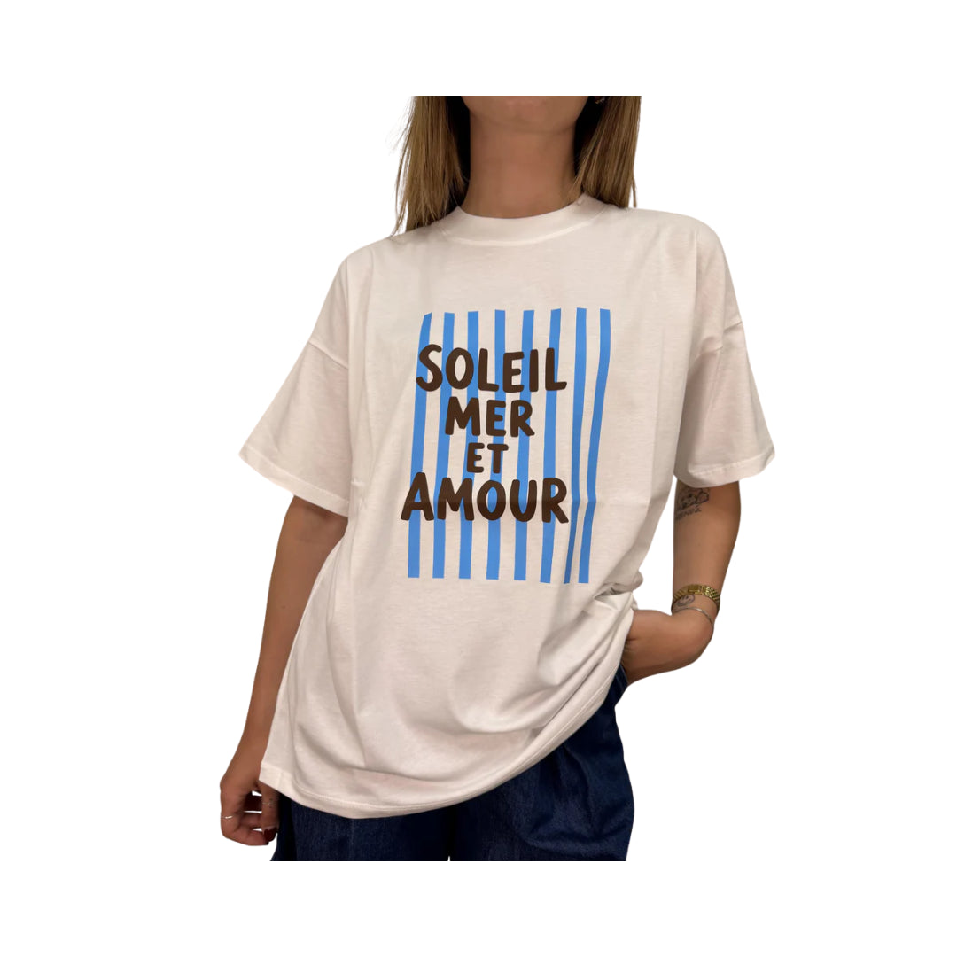 T-Shirt In Cotone A Mezza Manica Con Scritta Vicolo

RAB0925