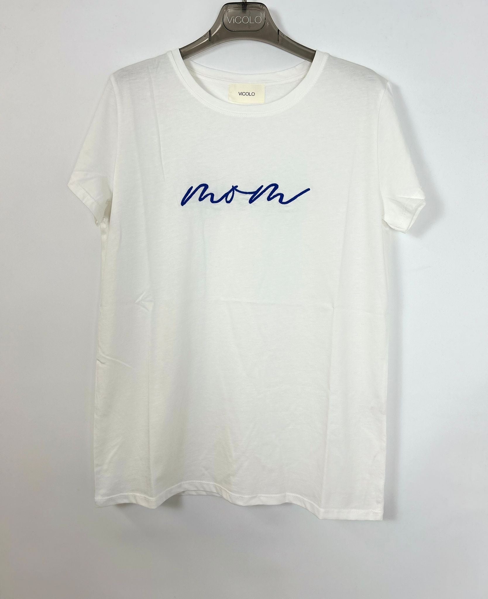 Vicolo T-shirt Con Stampa "MOM"