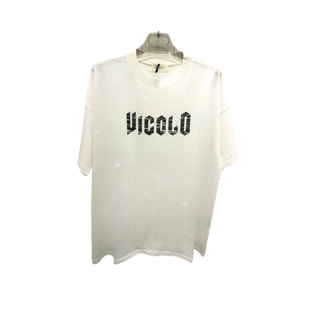 Vicolo T-shirt Over Logo" Vicolo" Graffiato 


RF0257