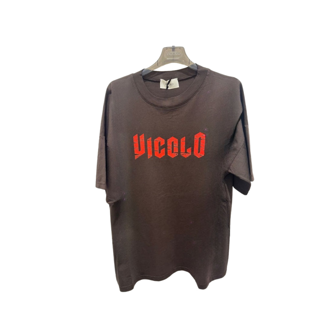 Vicolo T-shirt Over Logo" Vicolo" Graffiato 


RF0257