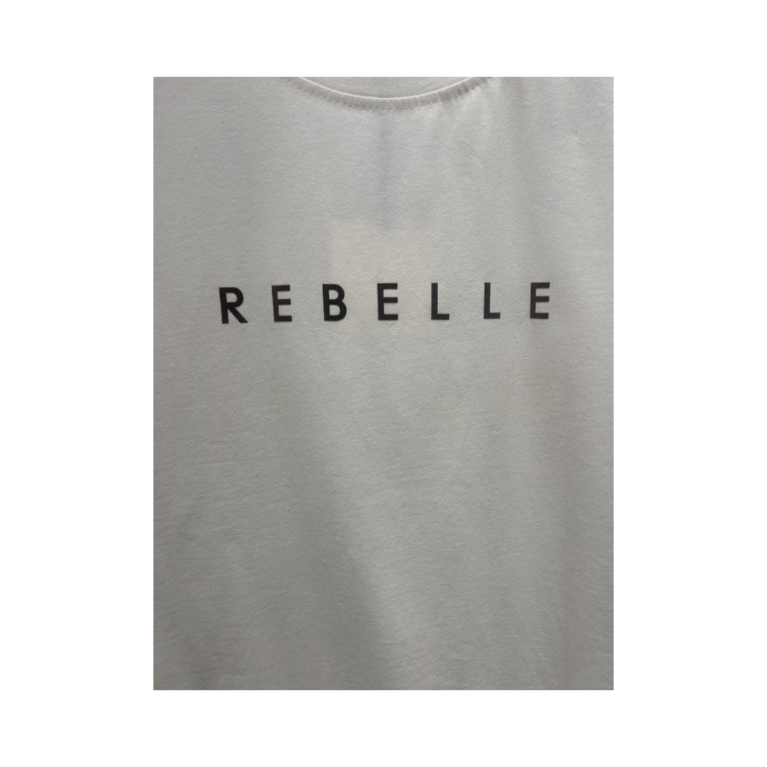 T-shirt Con Stampa Scritta "Rebelle"

RF0550