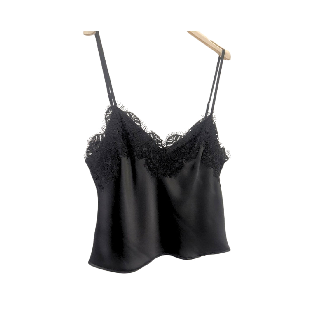 Haveone Top Satin Con Dettagli Pizzo

RVS-P019