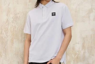 Blauer Polo Piquet Alban