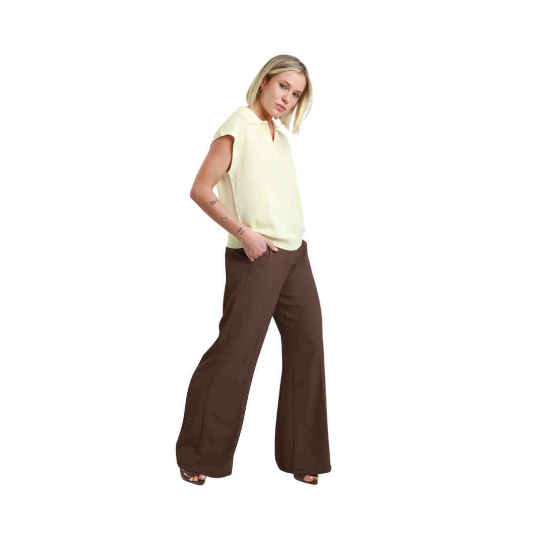 Pantalone Fluido Susy Mix

T1316U136AVORIO
