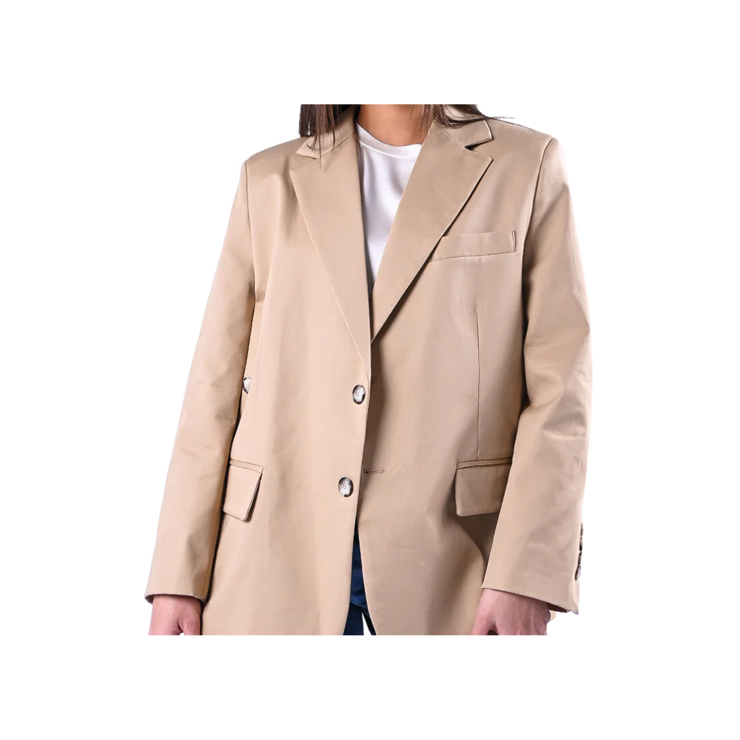 Giacca Con Abbottonatura Asimmetrica Vicolo

TAB0410MORO