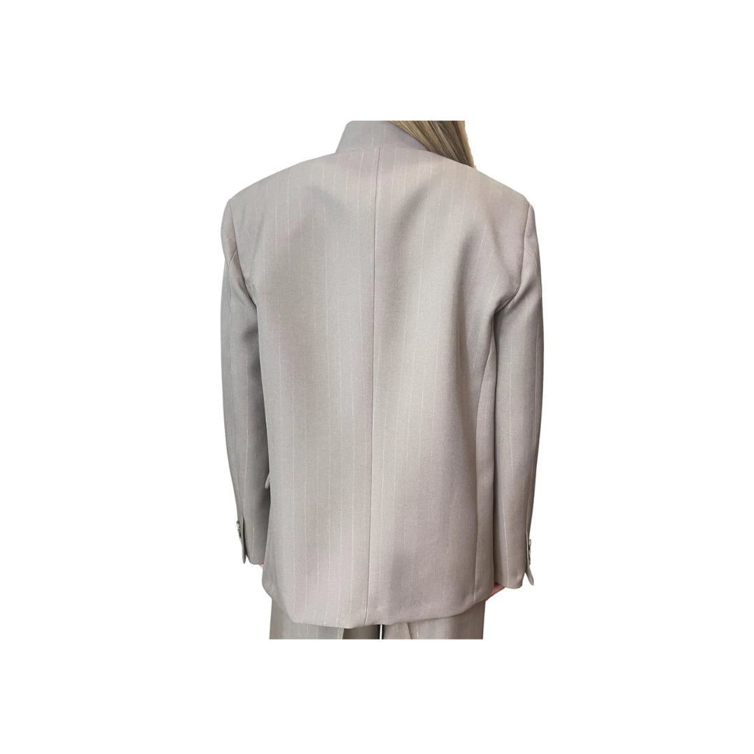 Blazer Gessato Donna VICOLO

TAB0887TORTORA