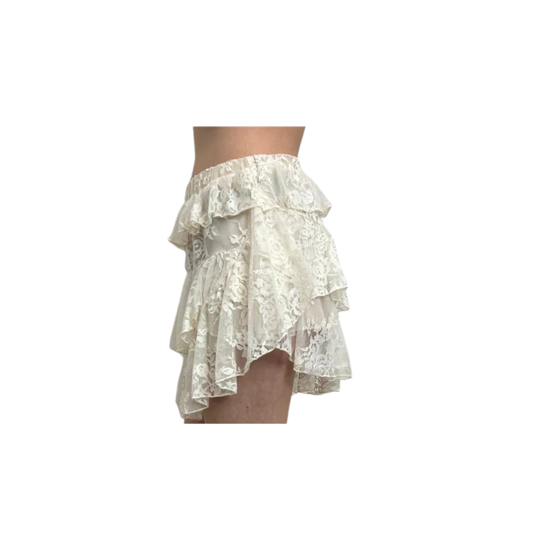 Minigonna In Pizzo VICOLO

TAB1346BURRO
