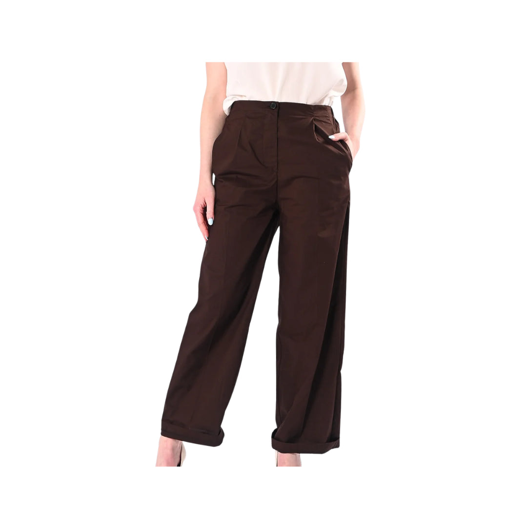 Pantalone Popeline Dritto Con Pences Vicolo

TAB2001