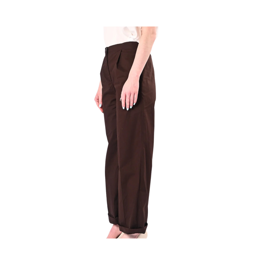 Pantalone Popeline Dritto Con Pences Vicolo

TAB2001