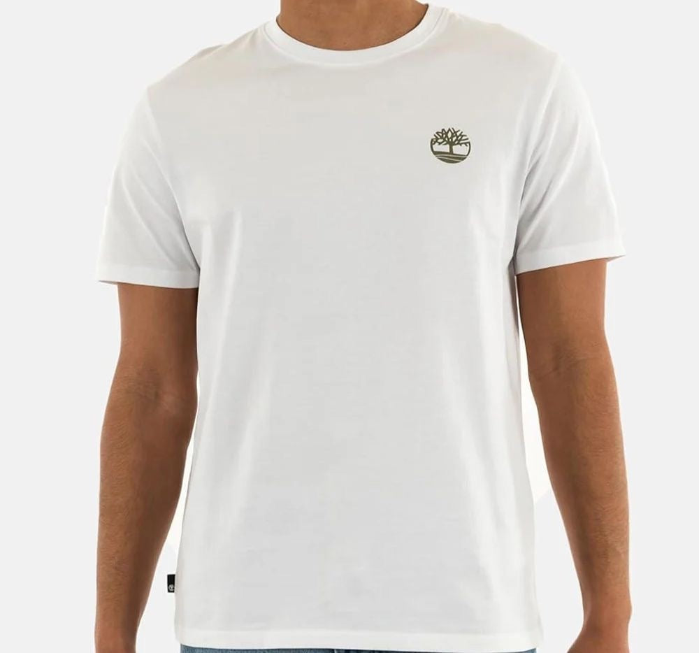 Timberland T-shirt Da Uomo In Bianco