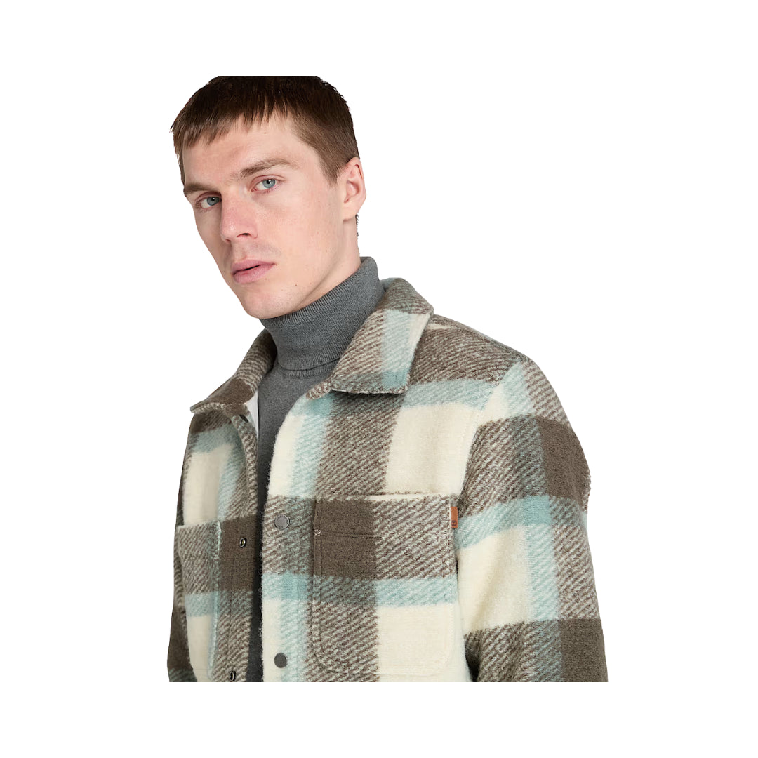 Timberland Giacca-camicia in Misto Lana