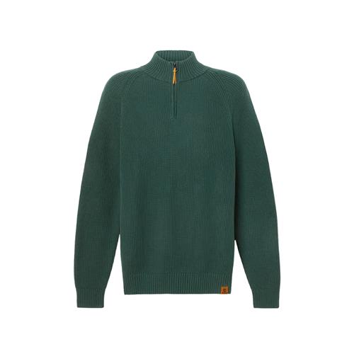 Timberland Maglione Testurizzato con Zip a un Quarto Williams River