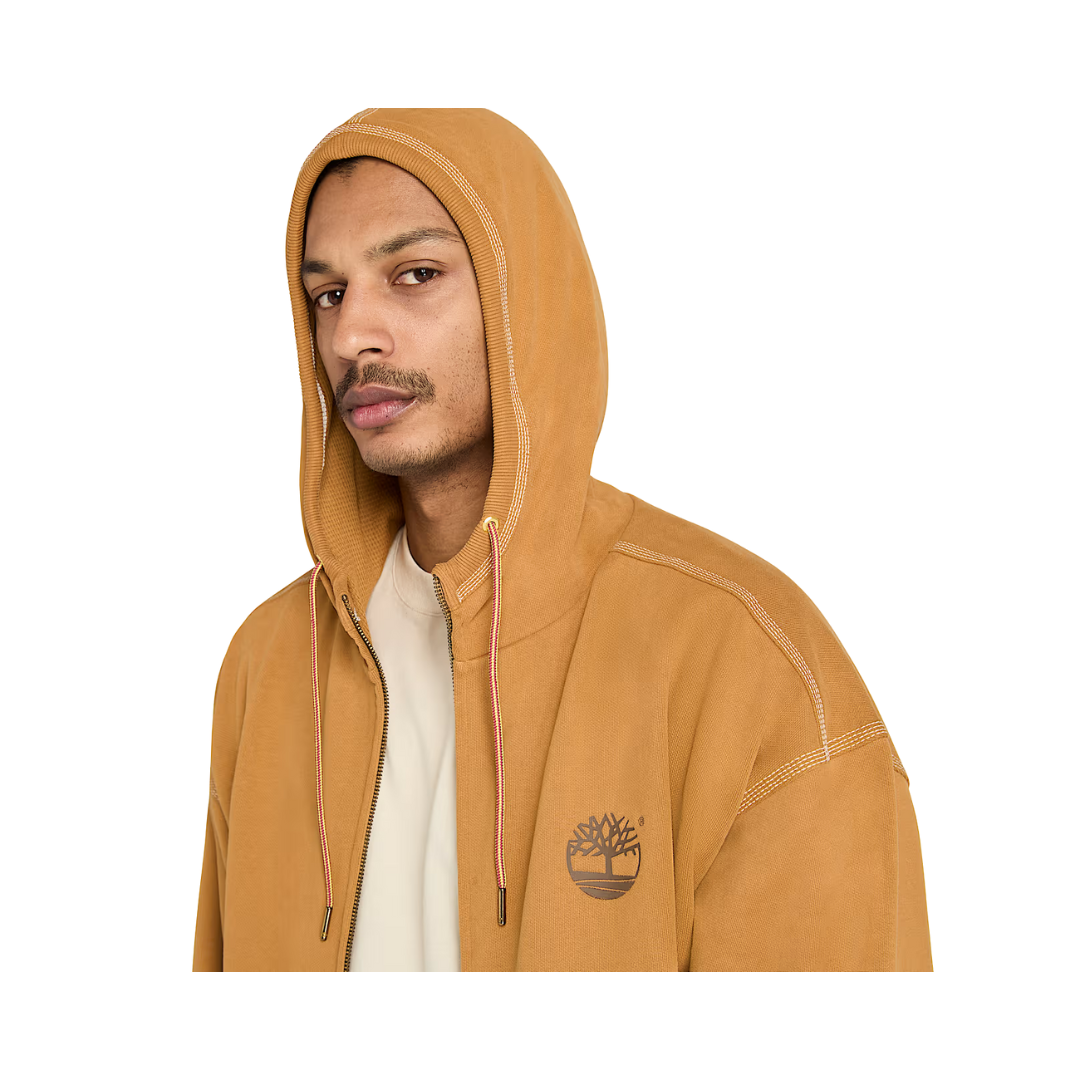 Timberland Felpa con Cappuccio a Zip