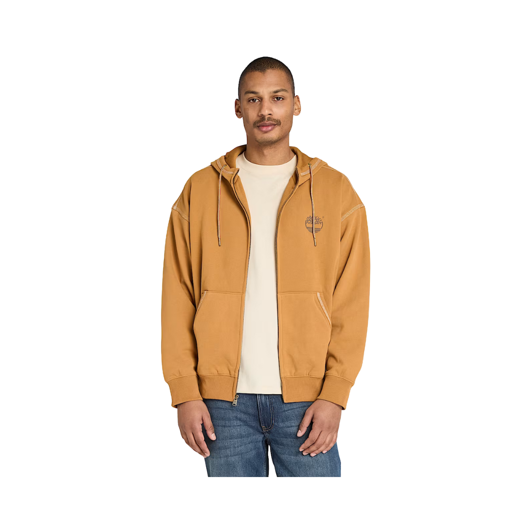 Timberland Felpa con Cappuccio a Zip