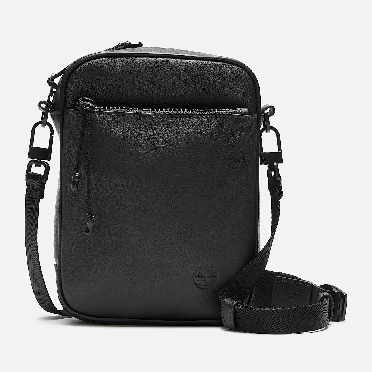 Timberland Borsa A Tracolla In Pelle Tuckerman In Colore Nero