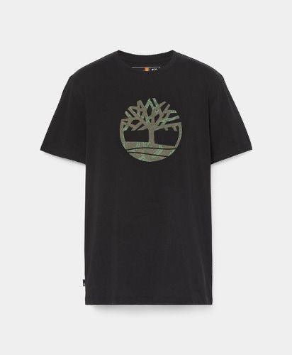 Timberland T-shirt Con Logo In Nero