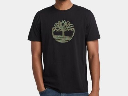 Timberland T-shirt Con Logo In Nero