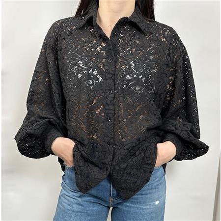 Vicolo  Camicia In Pizzo Manica A Palloncino