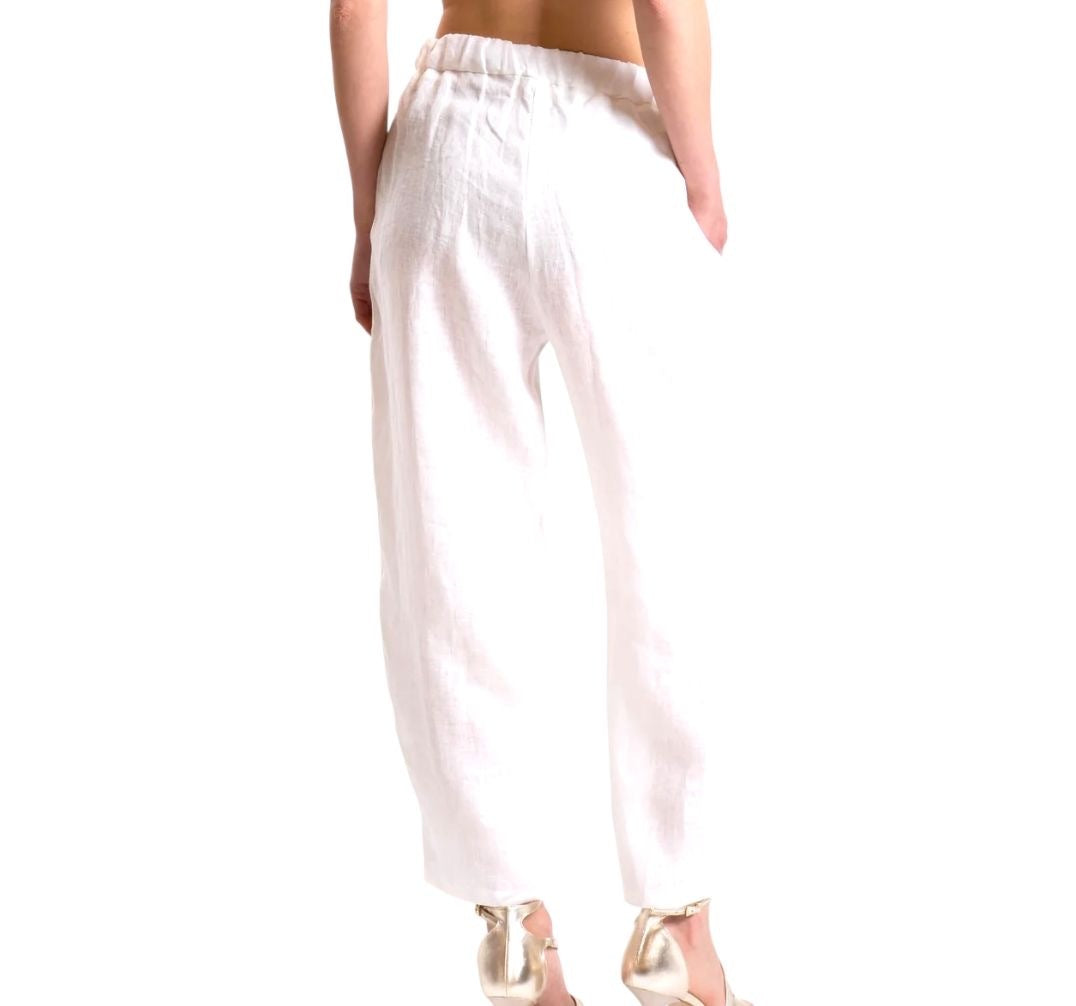 Vicolo Pantalone Carrot 100% Lino