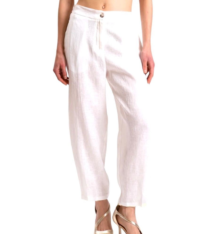 Vicolo Pantalone Carrot 100% Lino