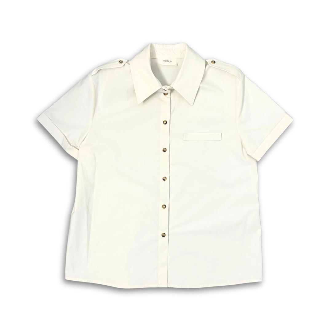 Vicolo Camicia In Puro Cotone