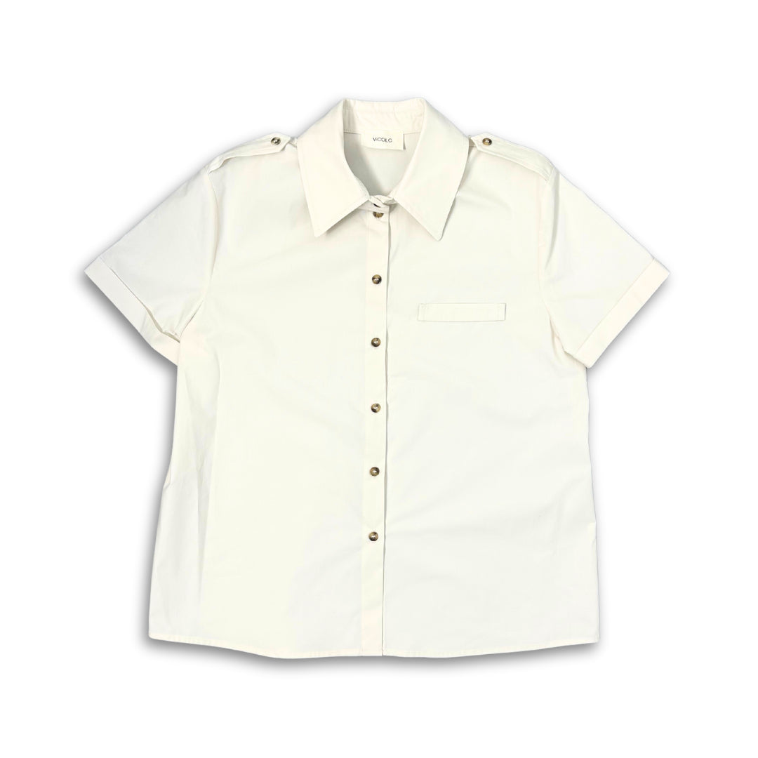 Vicolo Camicia In Puro Cotone