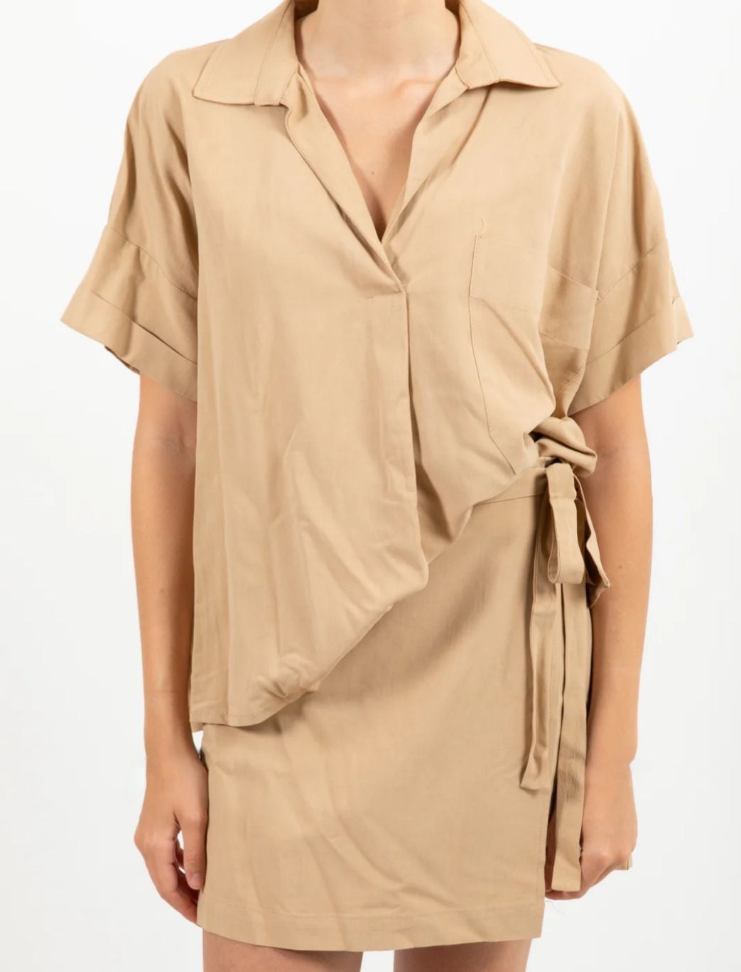 Vicolo Coordinato Blusa E Gonna