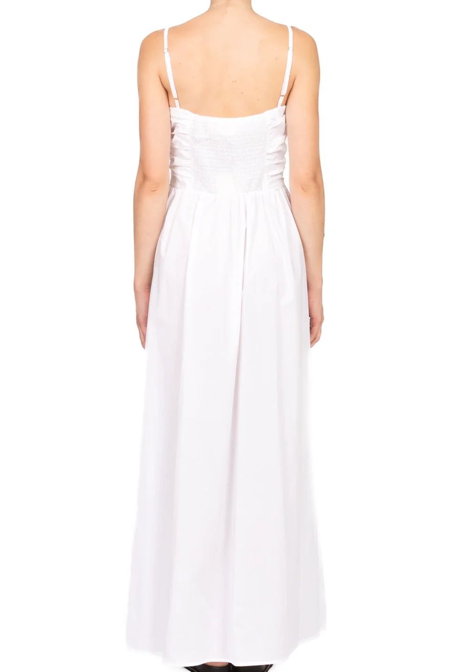 Vicolo Abito Con Bretelle Arricciato