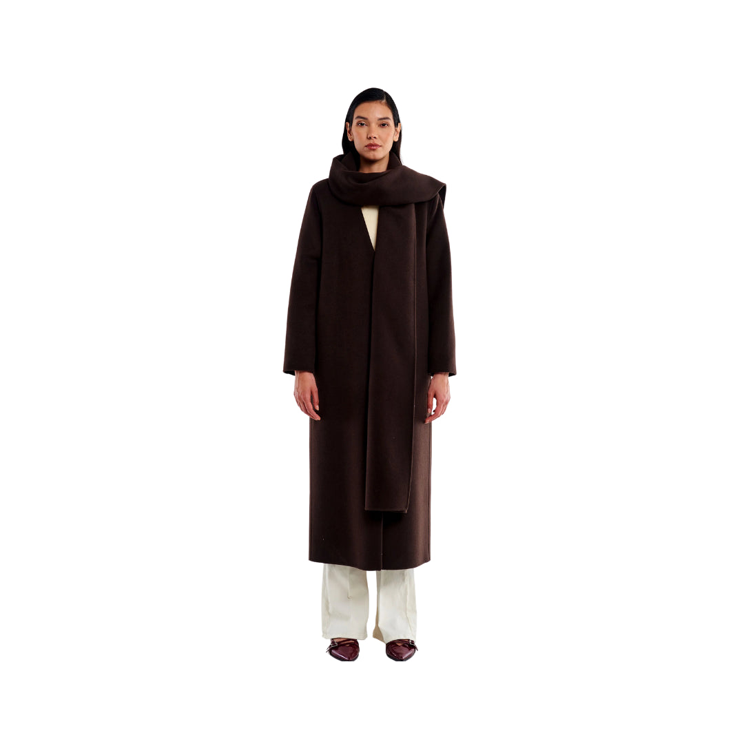 Vicolo Cappotto Lungo con Stola

TF0060