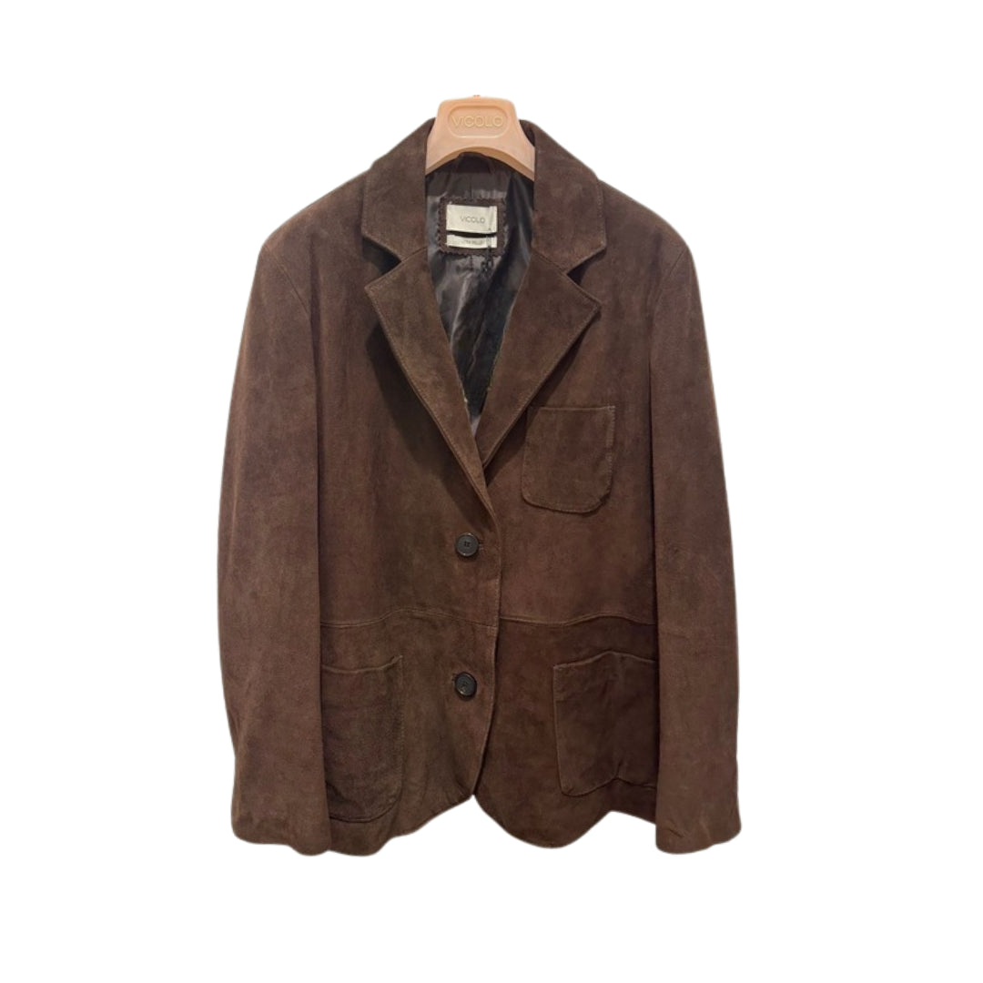 Vicolo Giacca Monopetto In Pelle

TF0268