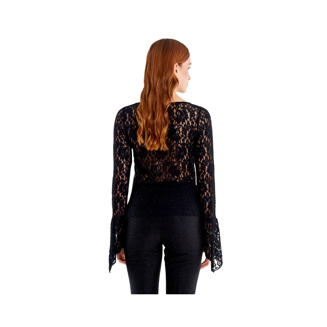 Vicolo Maglia Scollo a Barchetta in Pizzo

TF1648