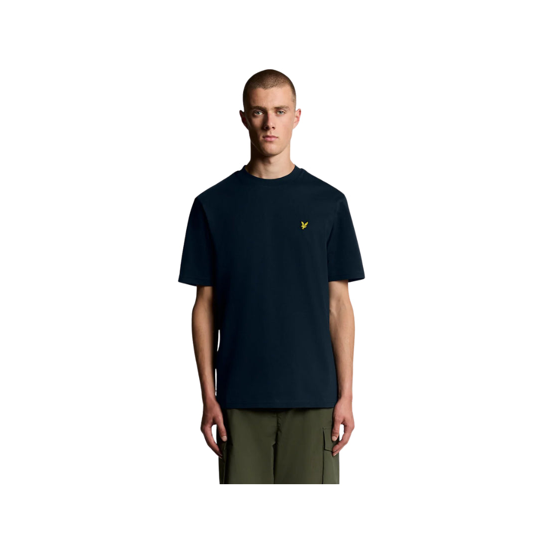 Lyle&Scott T-Shirt Girocollo Oversize In Cotone