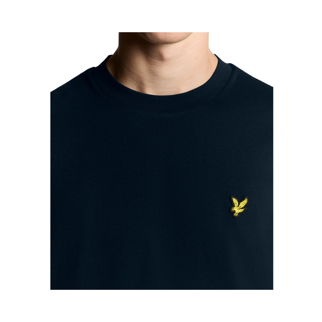 Lyle&Scott T-Shirt Girocollo Oversize In Cotone