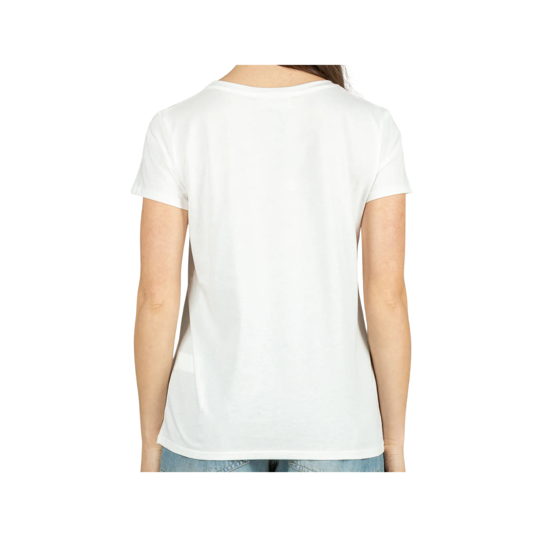 T-Shirt Girocollo A Mezza Manica Slim VICOLO

UAB0083LATTE