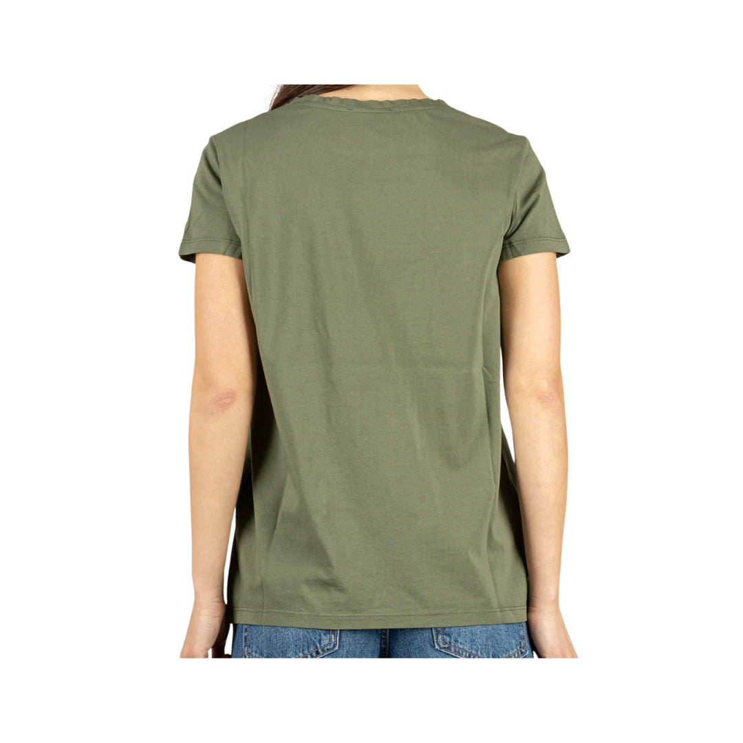 T-Shirt Girocollo A Mezza Manica Slim VICOLO

UAB0083LATTE