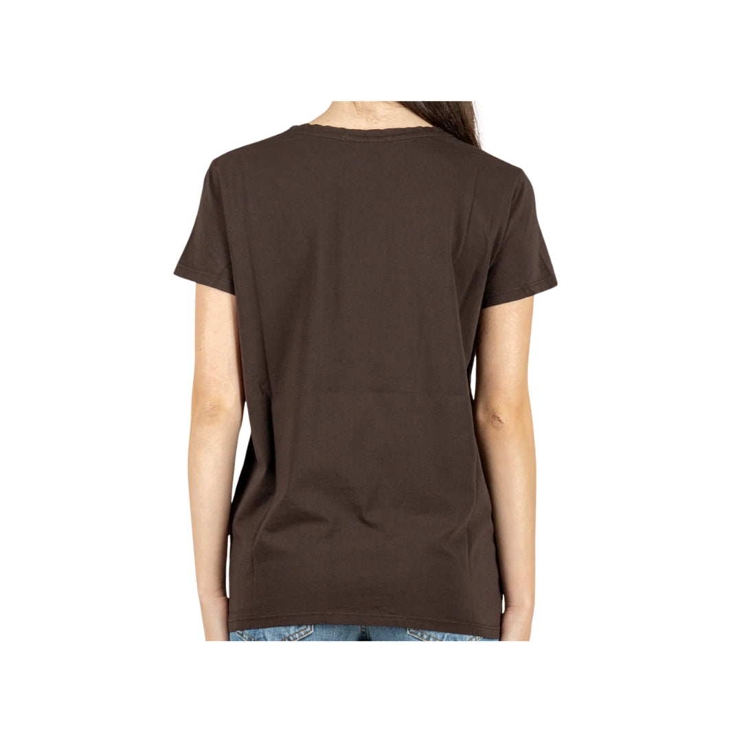 T-Shirt Girocollo A Mezza Manica Slim VICOLO

UAB0083LATTE
